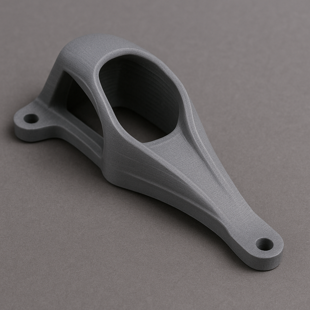 Composant aérodynamique technique imprimé en 3D par BEMC3D